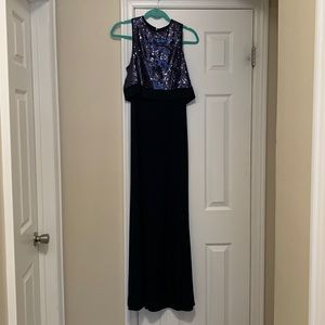 Navy formal gown
